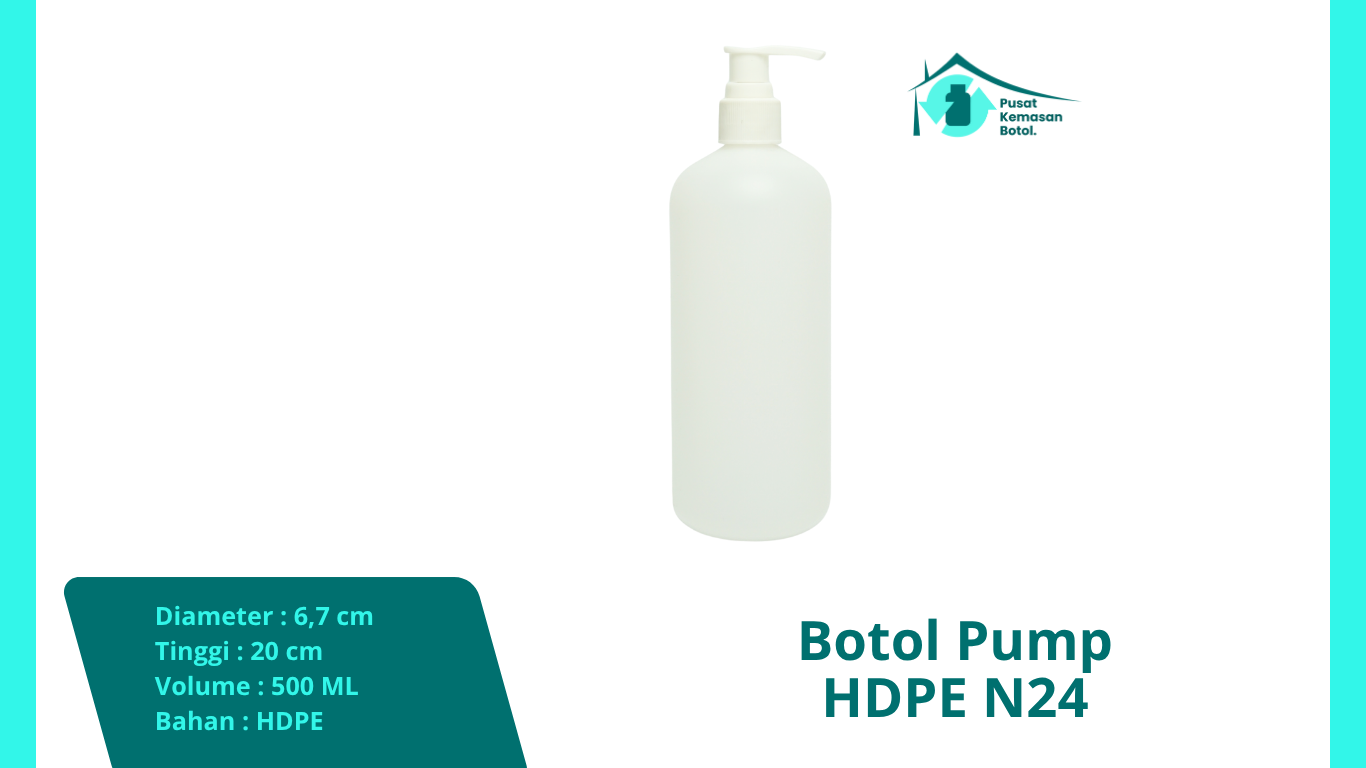 Botol Pump HDPE N24