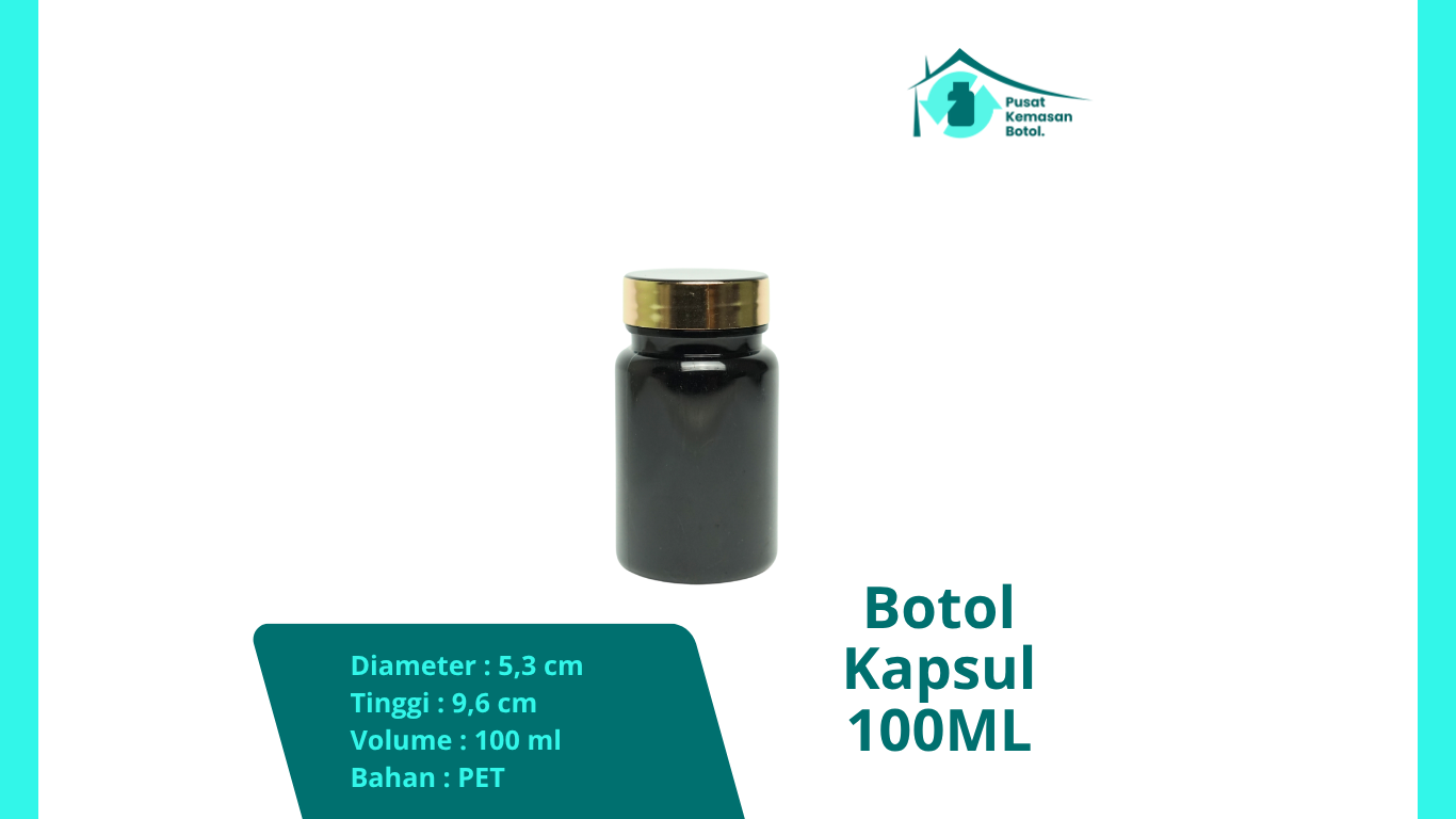 Botol Kapsul 100 ml