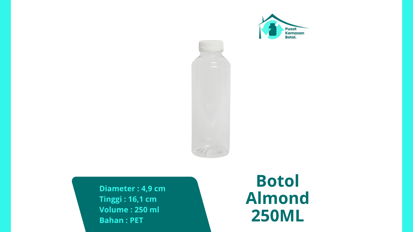 Botol Almond 250 ml