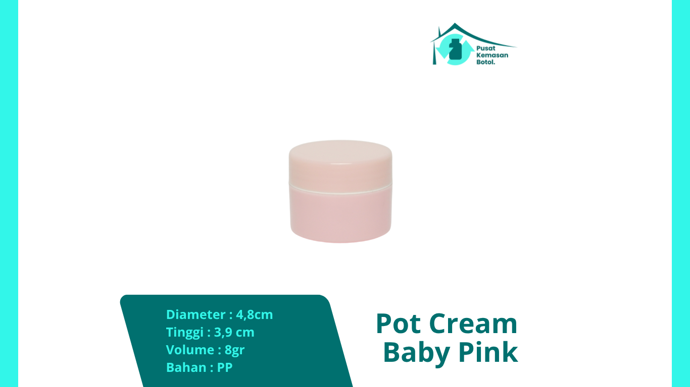 Pot Cream Baby Pink