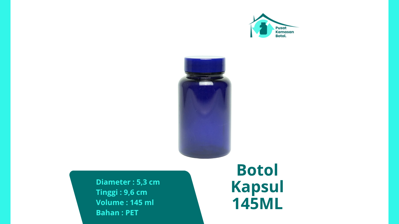 Botol Kapsul 145 ml